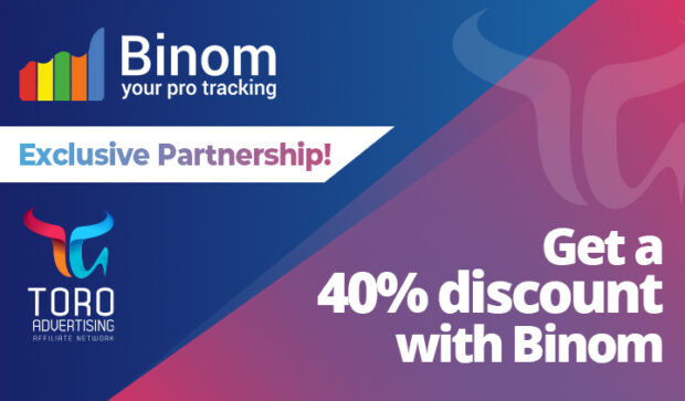 Binom Tracker offers a 40% discount