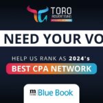 vote for toro advertising as the best cpa network